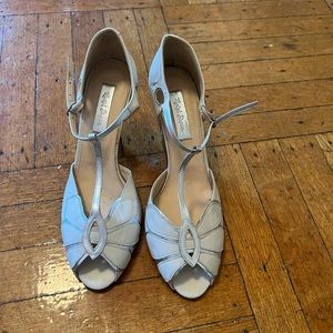 NWT Rachel Simpson wedding/ bridal heels, SZ 8